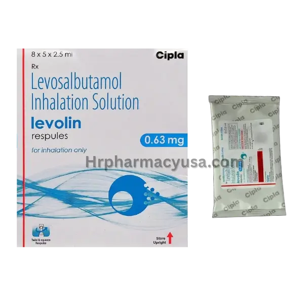 Levolin Respules 0.63mg (Levosalbutamol)