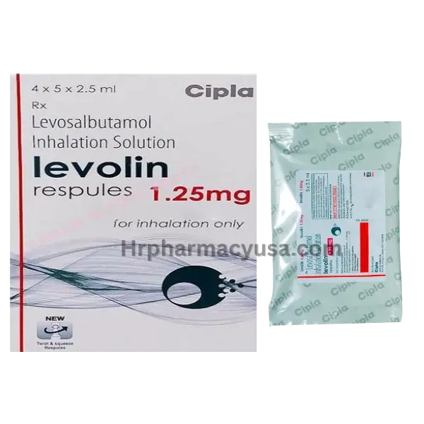 Levolin Respules 1.25mg (Levosalbutamol)
