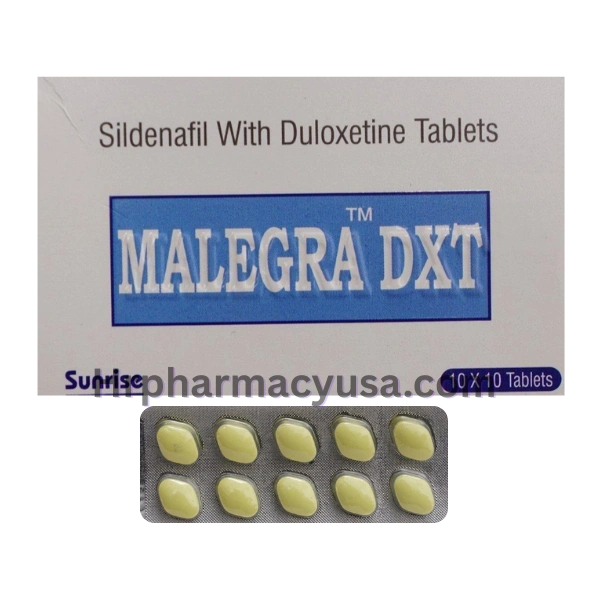 Malegra DXT 130 mg (Sildenafil Citrate/Duloxetine)