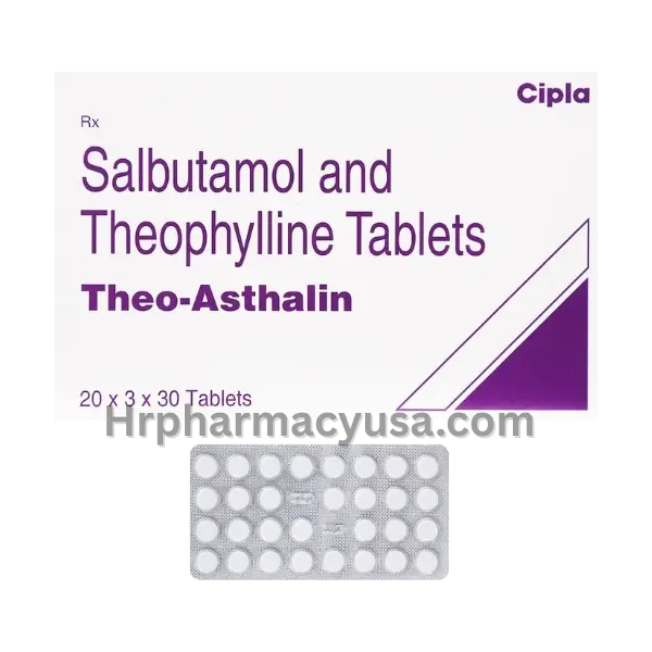 Theo Asthalin Tablet (Salbutamol / Theophylline)