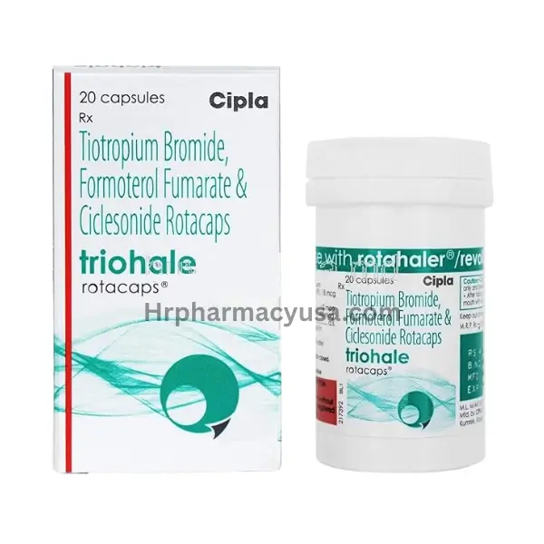 Triohale Rotacaps (Tiotropium/Formoterol/Ciclesonide)