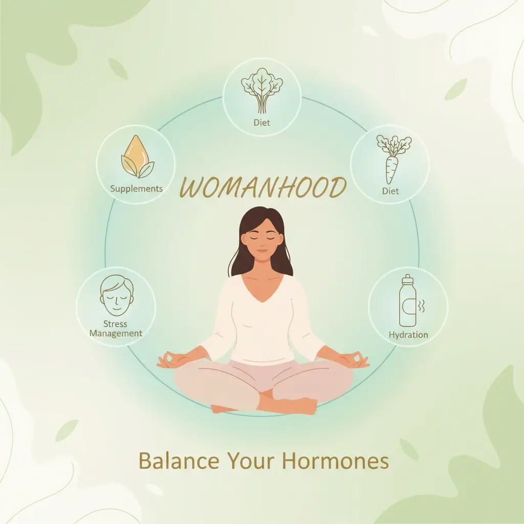 Womanhood hoe to balance your hormones
