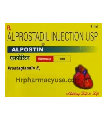 Alpostin 500 mcg Injection (Alprostadil)