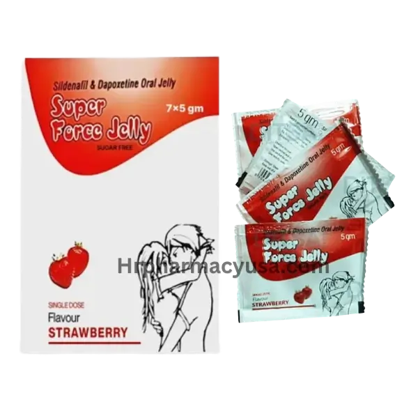 Super Force Oral Jelly (Sildenafil/Dapoxetine)