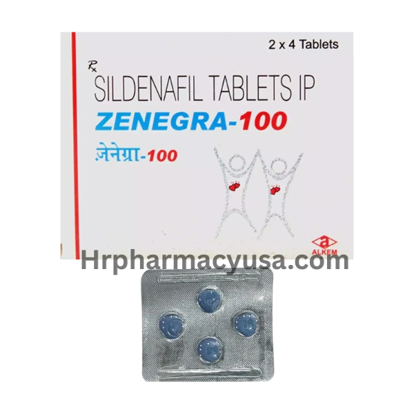Zenegra 100 mg (Sildenafil Citrate)