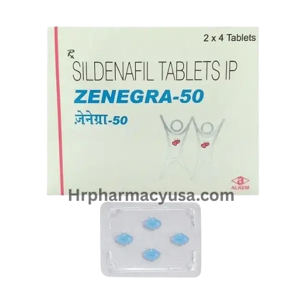 Zenegra 50 mg (Sildenafil Citrate)