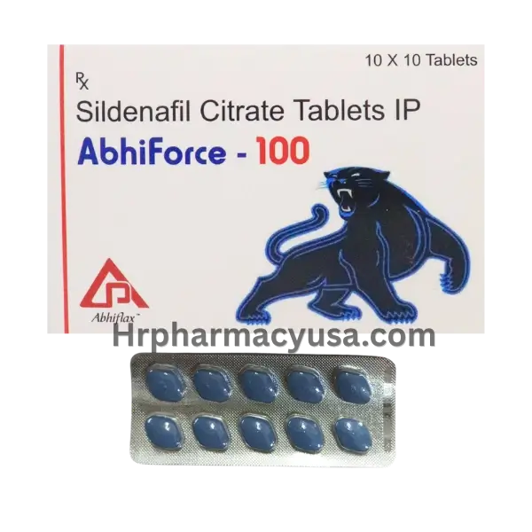 Abhiforce 100 mg (Sildenafil Citrate)