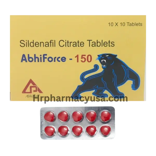 Abhiforce 150 mg (Sildenafil Citrate)