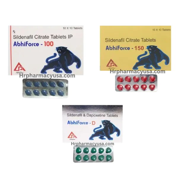 Abhiforce Tablet (Sildenafil Citrate)