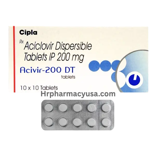 Acivir DT 200 mg (Acyclovir)