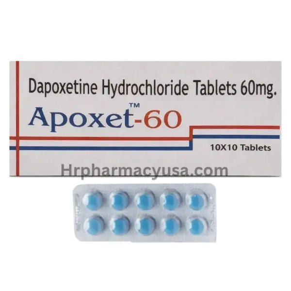 Apoxet 60 mg (Dapoxetine)