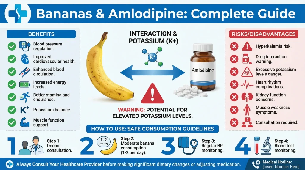 Bananas and Amlodipine: Complete Guide