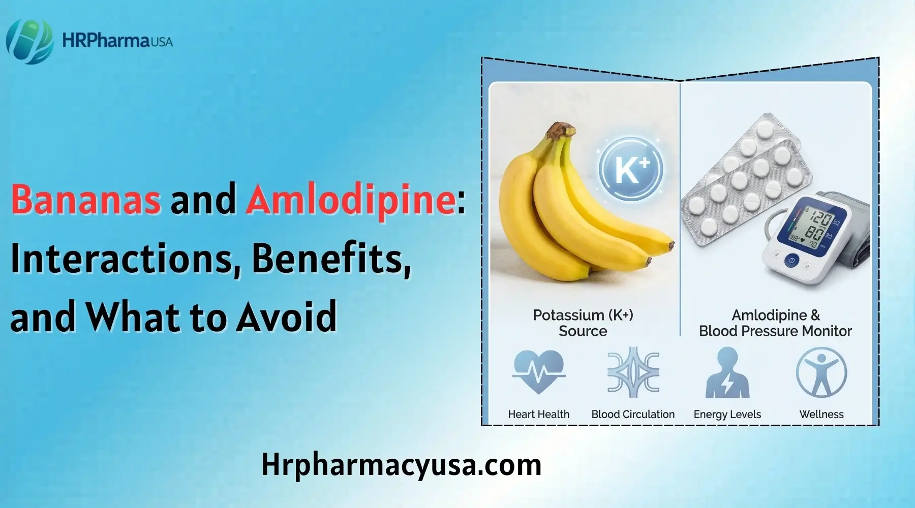 Bananas and Amlodipine: Interactions, Benefits, and What to Avoid