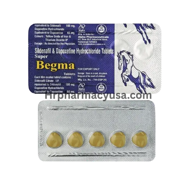 Super Begma (Sildenafil/Dapoxetine)
