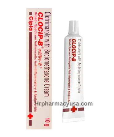 Clocip B Cream 10 gm (Clotrimazole/Beclometasone)
