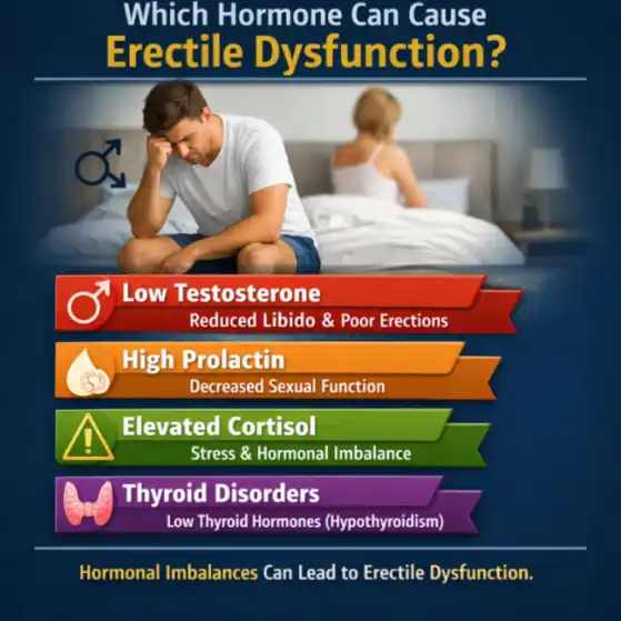 Which Hormone Can Cause Erectile Dysfunction? 14 Which Hormone Can Cause Erectile Dysfunction?