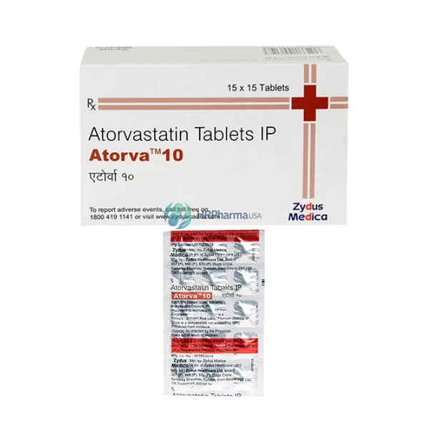 Atorva 10 mg (Atorvastatin)